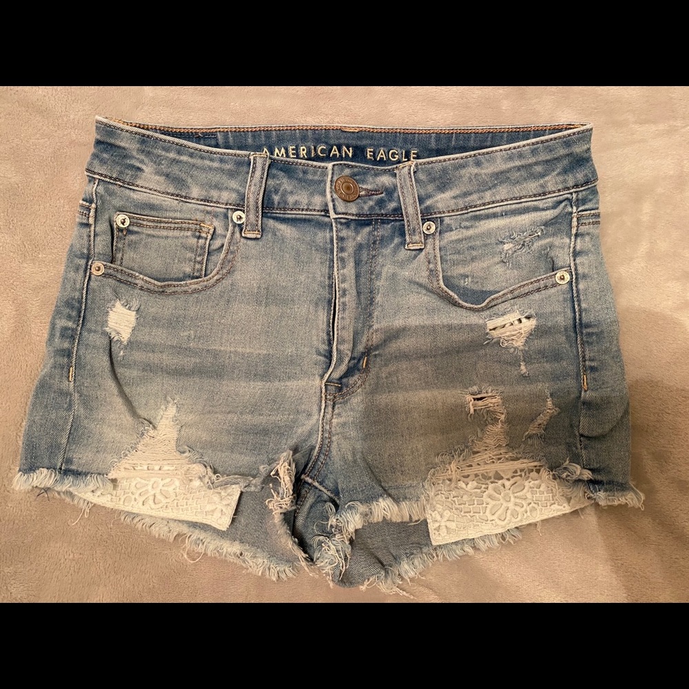 American Eagle Hi Rise Shortie